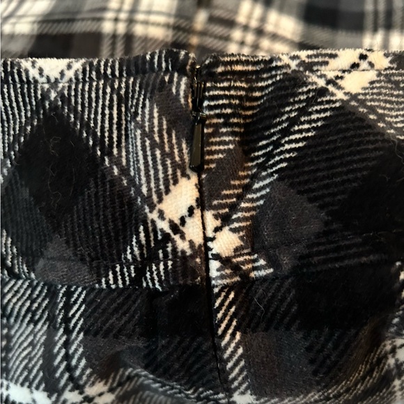 LOFT, 100% Cotton black and white skirt; NWT, machine washable! - Picture 6 of 6